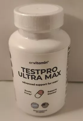 Testpro Ultra Max For Men Boost Energy Build Muscle Improve Stamina 30 Capsule • $29.93