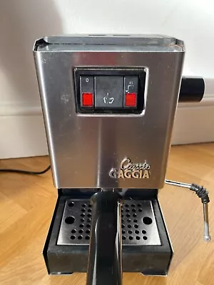 Gaggia Classic Coffee  Maker Espresso Machine Stainless Steel • £114