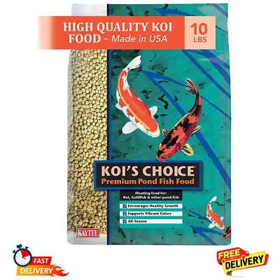 $32 • Buy Kaytee Koi's Choice Premium Pond Floating Fish Food 10 Lb