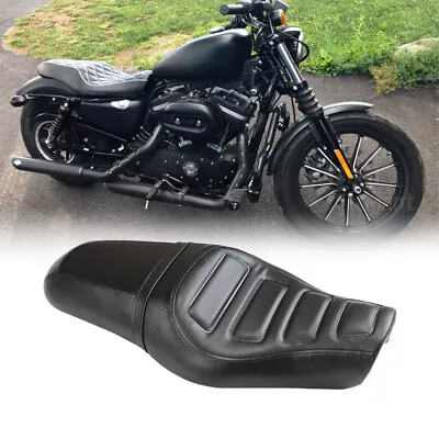 For Harley Sportster 1200 883 XL1200 XL883 Custom Driver Passenger Two Up Seat • $88.99