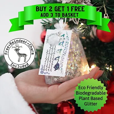 £1.99 • Buy Eco Magic Reindeer Food Bag Kids Christmas Eve Box Fillers Magical Santa Dust 