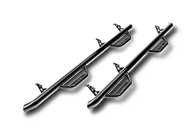 N-Fab C0189CC Wheel To Wheel Nerf Step Bar Fits 04-06 Sierra 1500 Silverado 1500 • $634.61