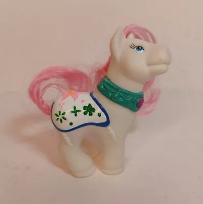 Vintage G1 My Little Pony Fakie White Horse Heart Bandana Flowers Rare HTF • $15