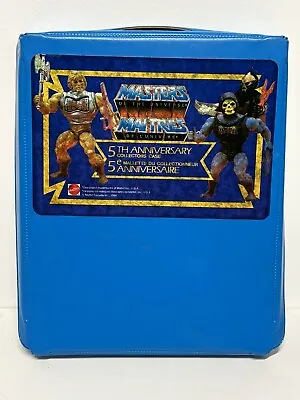 Masters Of The Universe 1986 5th Anniversary Collectors Case He Man MOTU RARE • $49.99
