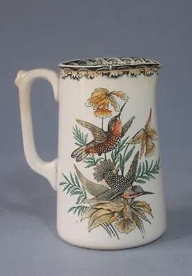 £25 • Buy Antique Staffordshire Pottery Milk / Water Jug Bird Decoration.