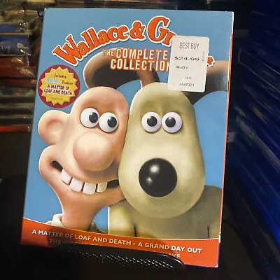 Wallace  Gromit: The Complete Collection (Blu-ray Disc 2009) With OOP SLIPCOVER • $34.99