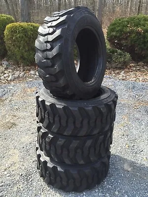 4 NEW 10-16.5 Skid Steer Tires For Case New Holland & More - Forerunner SKS-1 • $650