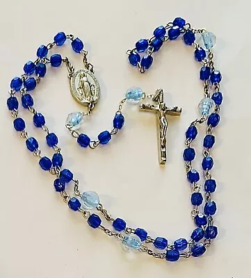 Refurbished Antique/Vintage Catholic Rosary Miraculous Medal Upcycled Beads • $4