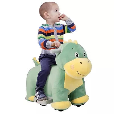 £65.99 • Buy 6V Electric Animal Ride On Toy Kids Plush Ride On Toy With Anti-slip Handlebars