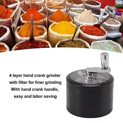 2.4in Hand Crank Grinder Seasoning & Spice Tools & Spice Mills 4 • £14.70