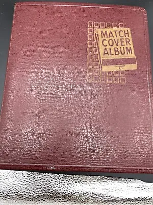 Vintage Matchbook Cover Album Collection Lot 250+ Covers • $112.49