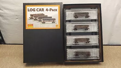 Nn3 Micro-Trains Log Car 4-Pack  • $66.66