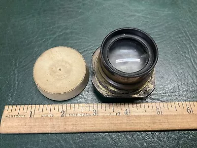 Antique Early Photography Camera Lens Brass ~ Unmarked ~ READ • $19.99