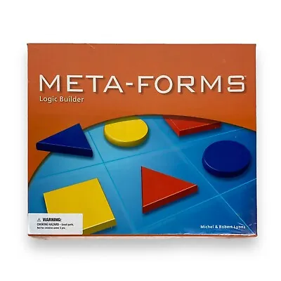 META-FORMS Logic Builder Game 2007 Foxmind Reasoning Deduction Puzzle Solving • $18