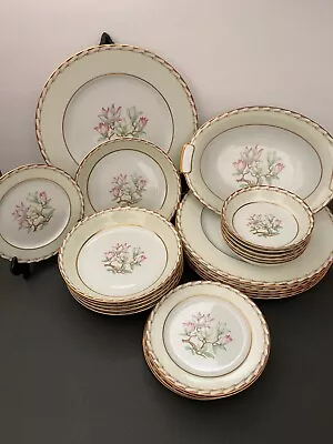 Vintage Mikado China.  Magnolia  Dinnerware. Lot Of 25. • $225