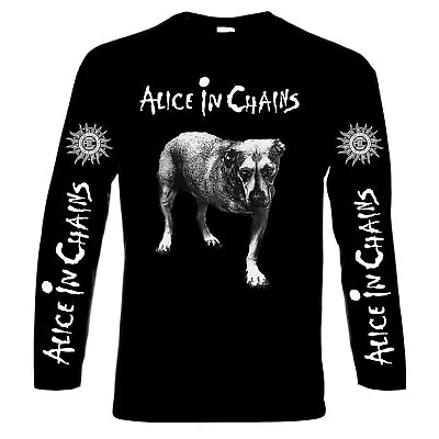 Alice In Chains Tripod Men's Long Sleeve T-shirt100% CottonS To 5XL • $64.90