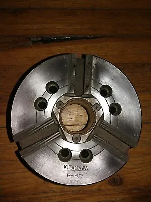 Kitagawa B-207 Power CNC Chuck 7 Inch Three Jaw Open Center 0076 6000rpm Mazak • $200