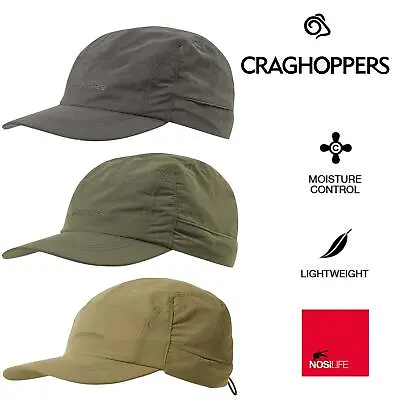 Craghoppers NosiLife Desert Sun Hat II Lightweight UV Protect 40 Legionnaire Cap • £19.99
