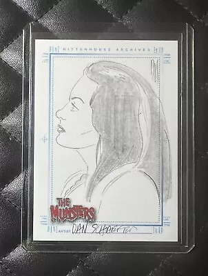 2004 Rittenhouse The Munsters Lily Munster Dan Schaffer Artist Sketch Card • $0.99