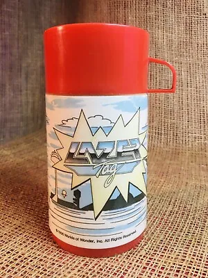 Vintage 1986 Lazer Tag Laser Aladdin Lunch Box Thermos • £14.60