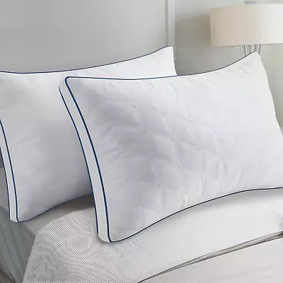 Bed Pillows Set Of 2 Soft Luxury Pillows For Side Stomach Neck & Back Sleepers • $21.83