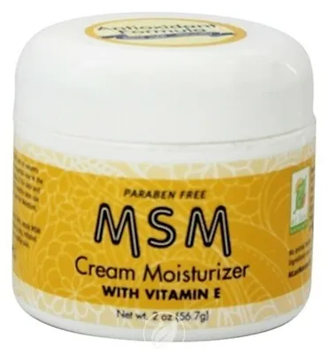 $22.98 • Buy At Last Naturals Msm Cream Moisturizer With Vitamin E - 2 Oz