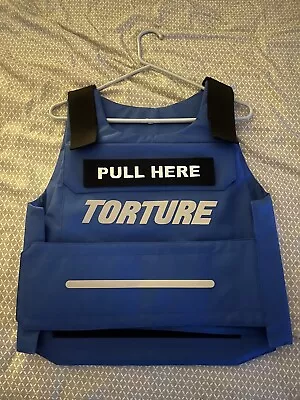 Torture Tactical Vest Blue Size Large STREETWEAR RARE VEST ONLY DROPPED TWICE • $40