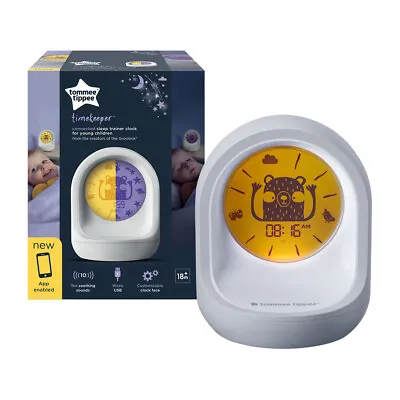£31.32 • Buy Tommee Tippee Sleep Trainer Clock App Enabled Timekeeper Connected Sleep Aid