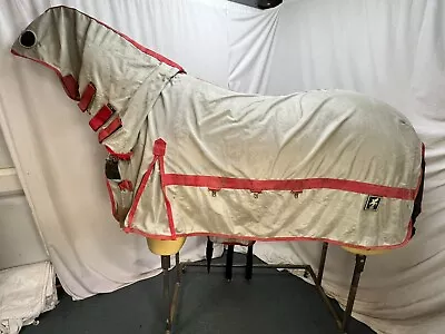 Used 5'9 Derby House Fly Horse Rug *Fixed Neck & Belly Flap #G712 • £16.99