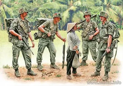 Patroling Vietnam War Series (Plastic Model Kit) 1/35 MasterBox 3599 • $11.20