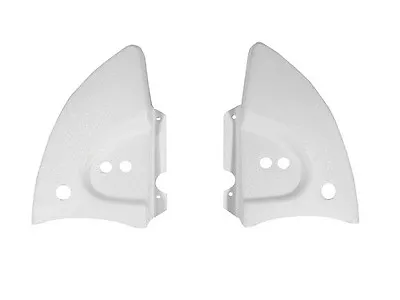 VW Bug Convertible ( 1968-79 ) Rear Hinge Covers White  • $139.95