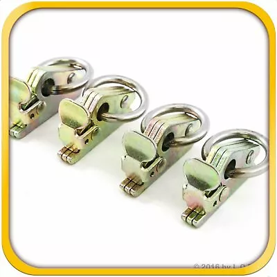 4 E Track Rope Rings H Duty Cargo Van Hook Encllosed Utility Box Trailer New • $27.35