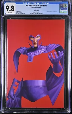 Resurrection Of Magneto #1 CGC 9.8 JTC Negative Space Virgin Variant Marvel 2024 • $48.99