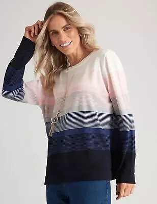 MILLERS - Womens Jumper -  Winter Sweater - Blue Pullover - Cotton Clothes • $11.31