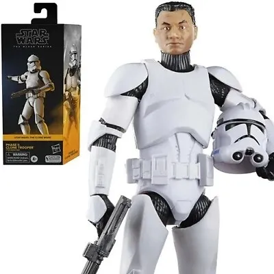 Star Wars The Black Series Phase II Clone Trooper 6-Inch Action Figure • £29.99