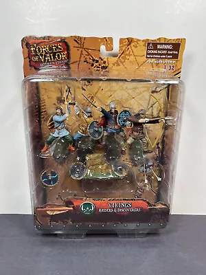 Forces Of Valor Historical Legends 1:32 VIKINGS RAIDERS Figure Set 23002 • $34.50