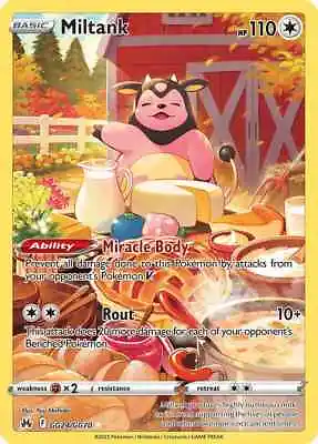 Miltank GG24/GG70 Crown Zenith: Galarian Gallery Pokemon TCG Near Mint NM • $3.24