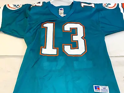 Vintage Dan Marino Miami Dolphins Jersey Size Russell Men's 40 NEW W/Tags • $39.95