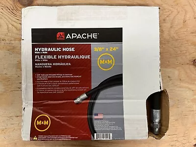 Apache 4000 Psi Universal Hydraulic Hose Assembly 3/8 X 24 In. • $15