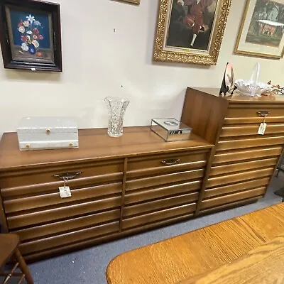 Mid Century Modern Dresser And Chest American Of Martinsville • $850