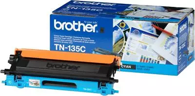 £10.09 • Buy Genuine Brother TN-135C Cyan Laser Toner HL-4040CN/4050CDN/4070 TN135 OPEN