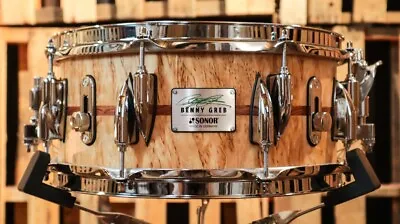 Sonor 13x5.75 Benny Greb Signature Beech Snare Drum • $1199