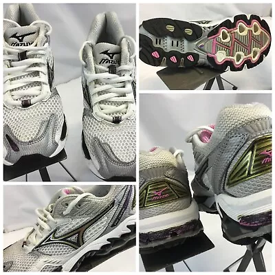 Mizuno Wave Creation 7 Sz 9 Women Gray Running Shoes EUC YGI J9S-90 • $29.99