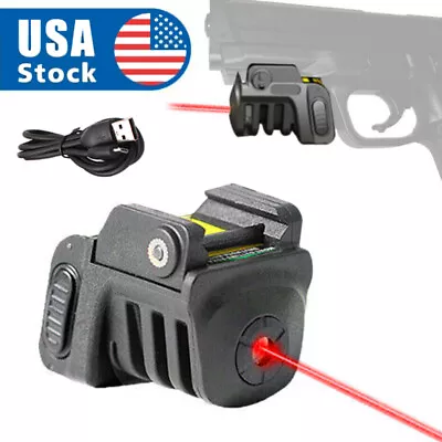 Mini USB Rechargeable Red Laser Sight For Walther PPQ P99 PPS PPX PK380 Ect. • $22.84