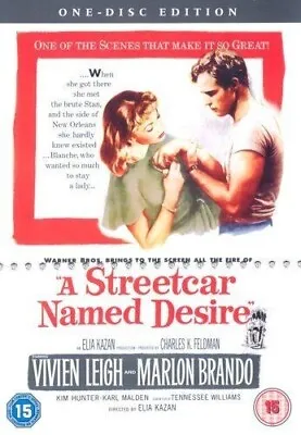 A Streetcar Named Desire. Marlon Brando      . Dvd. New. • £1