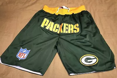 Greenbay Packers Shorts New Men's Size XXL Jordan Love Elgton Jenkins • $35