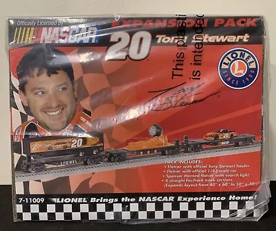 NIB Lionel 7-11009 O Scale Nascar Tony Stewart Expansion Pack Factory Sealed • $99.99