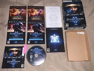 Starcraft 2 Wings Of Liberty PC Small Box Complete With Authentication Key • $11.99