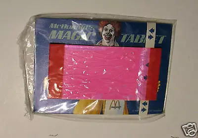 McDONALD'S MAGIC TABLET Happy Meal Premium 1985 MIP • $7.91