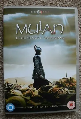 MULAN  LEGENDARY WARRIOR - 2 Disc Ultimate Edition English Subtitles Used VGC  • £3